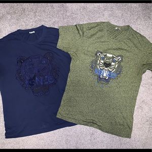 4 Kenzo Paris T-Shirts - L